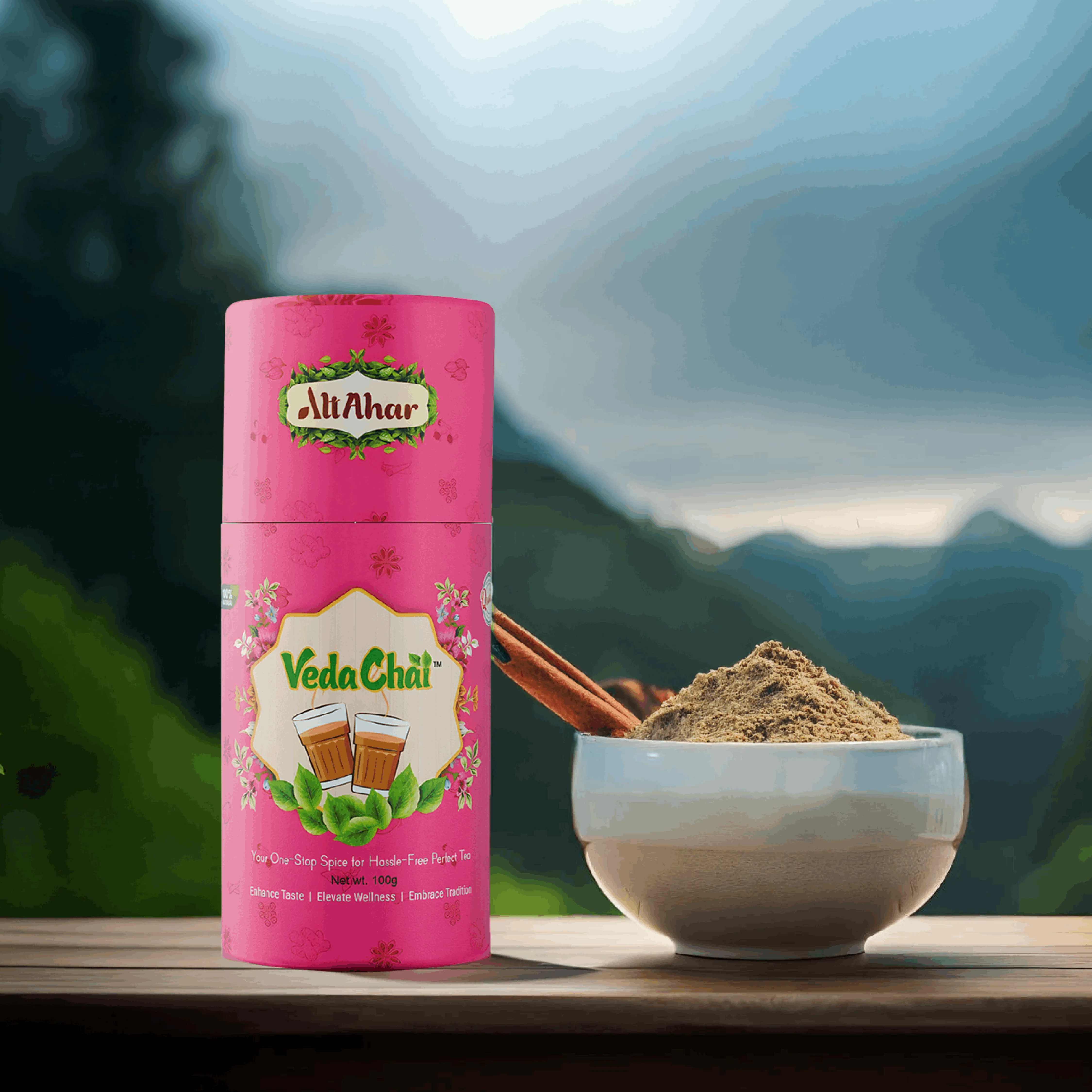 Veda Chai & Millet Multigrain Bars Bundle - Immunity Tea & Healthy Snacks - Image 3